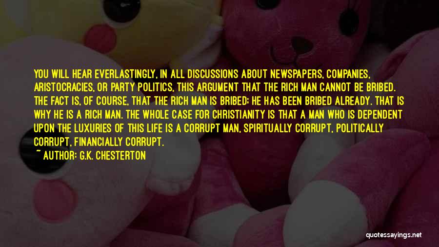 Argument Quotes By G.K. Chesterton