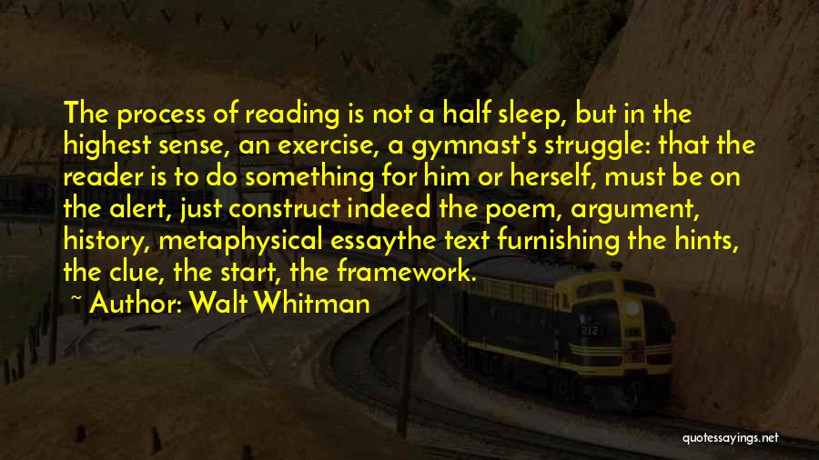 Argument Quotes By Walt Whitman