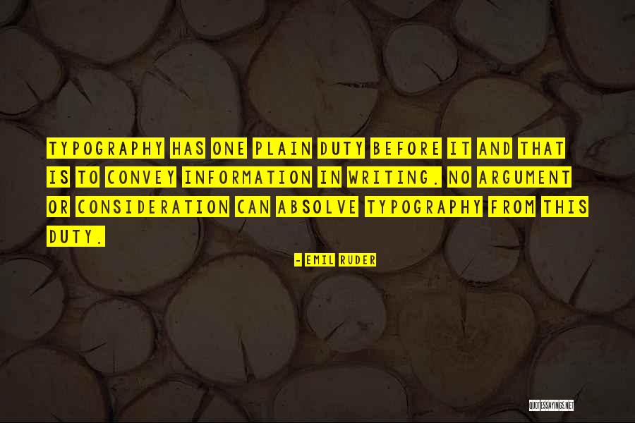 Argument Writing Quotes By Emil Ruder Argument Writing Quotes By Emil Ruder