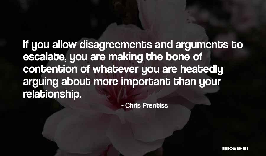 Arguments And Making Up Quotes By Chris Prentiss