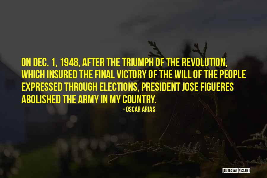 Arias Quotes By Oscar Arias Arias Quotes By Oscar Arias