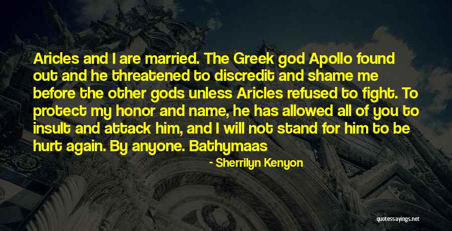 Aricles Quotes By Sherrilyn Kenyon Aricles Quotes By Sherrilyn Kenyon