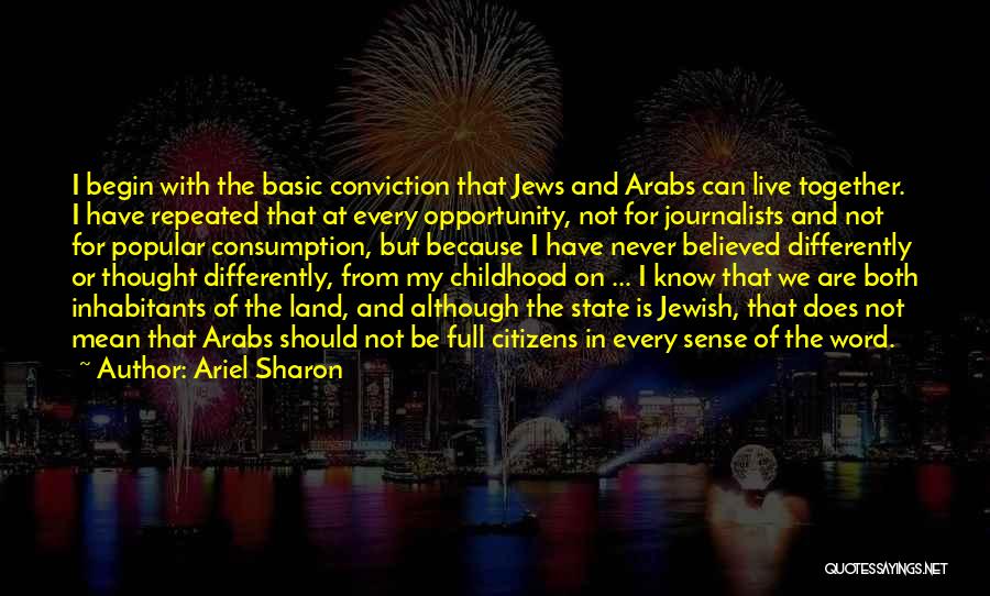 Ariel Sharon Quotes 1125559