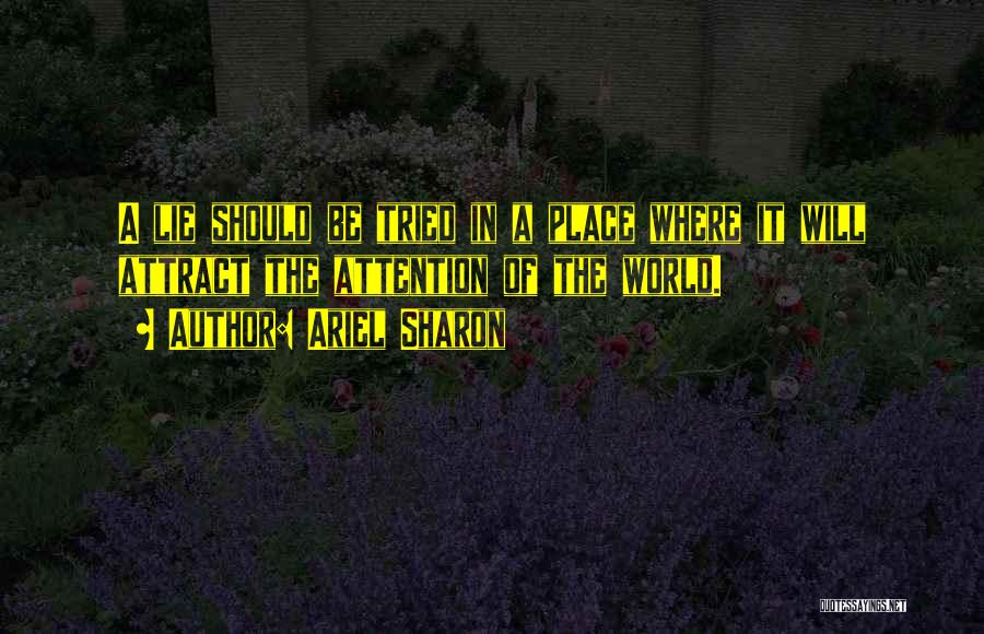 Ariel Sharon Quotes 841087