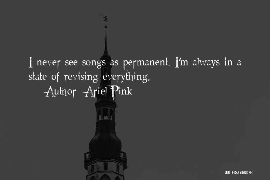 Ariel's Songs And Quotes By Ariel Pink