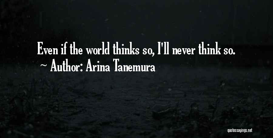 Arina Tanemura Quotes 354787