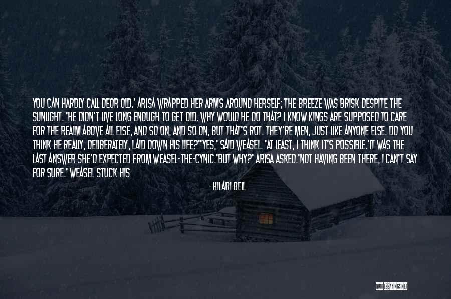 Arisa Cox Quotes By Hilari Bell Arisa Cox Quotes By Hilari Bell