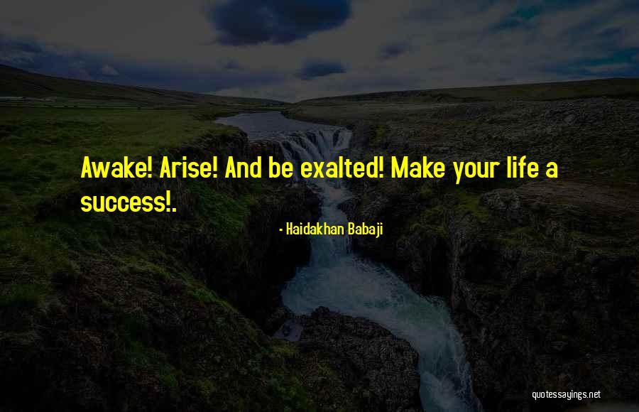 Arise Awake Quotes By Haidakhan Babaji