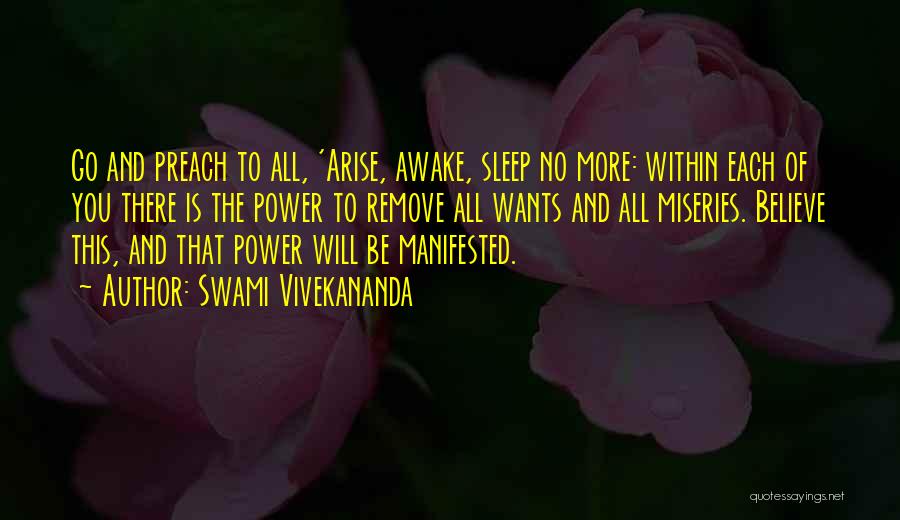 Arise Awake Quotes By Swami Vivekananda