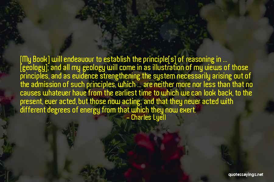 Arising Book Quotes By Charles Lyell Arising Book Quotes By Charles Lyell