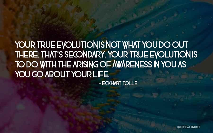 Arising Quotes By Eckhart Tolle