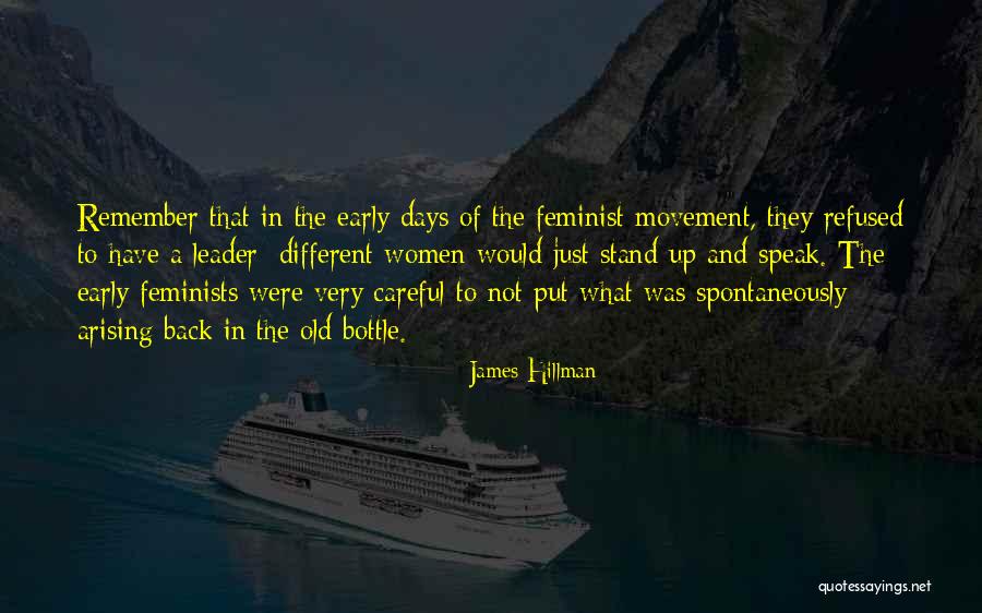 Arising Quotes By James Hillman