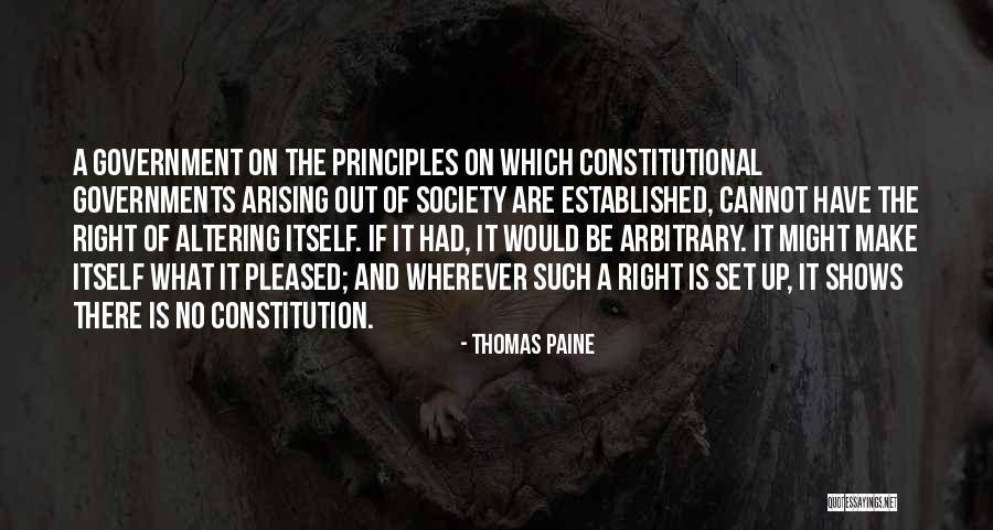 Arising Quotes By Thomas Paine