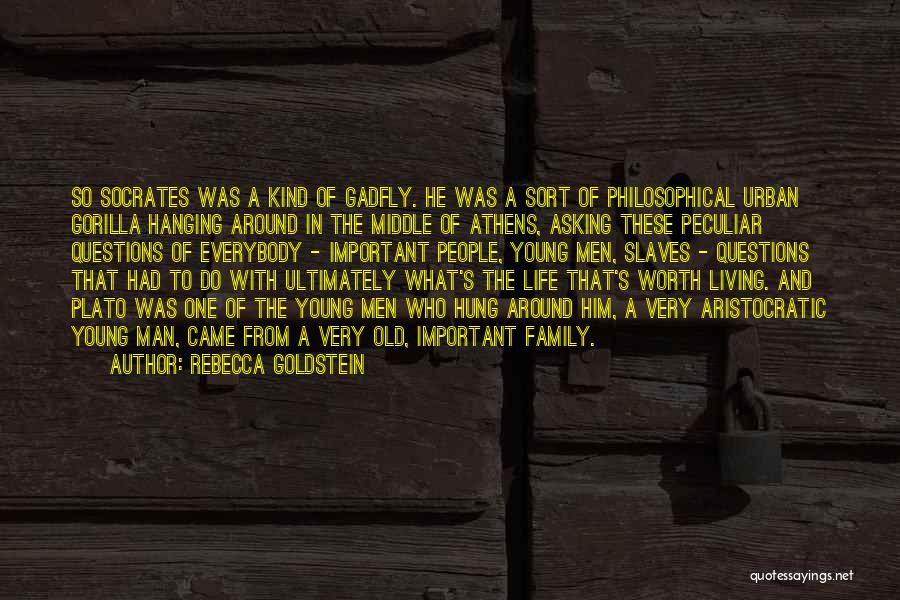 Aristocratic Quotes By Rebecca Goldstein