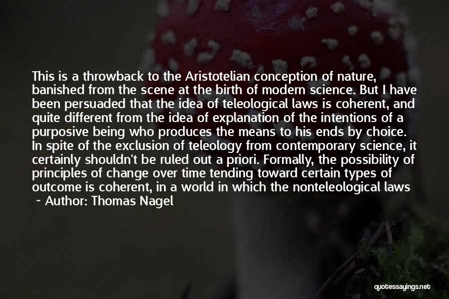 Aristotelian Quotes By Thomas Nagel