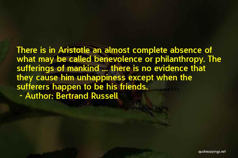 Aristotle Causes Quotes By Bertrand Russell