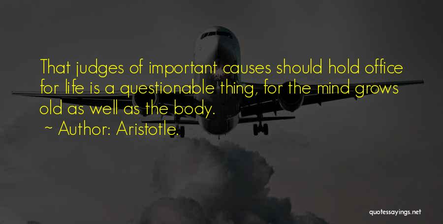 Aristotle Mind And Body Quotes By Aristotle.