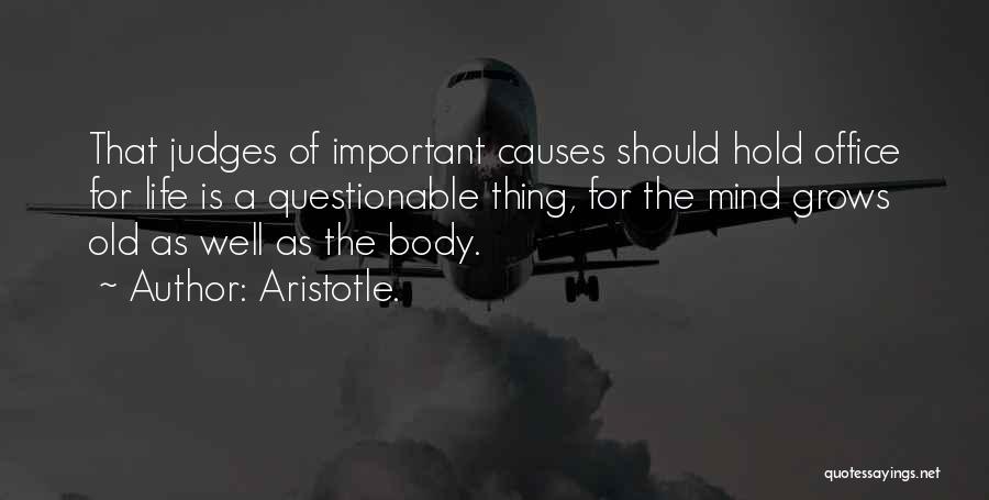 Aristotle Mind Body Quotes By Aristotle.