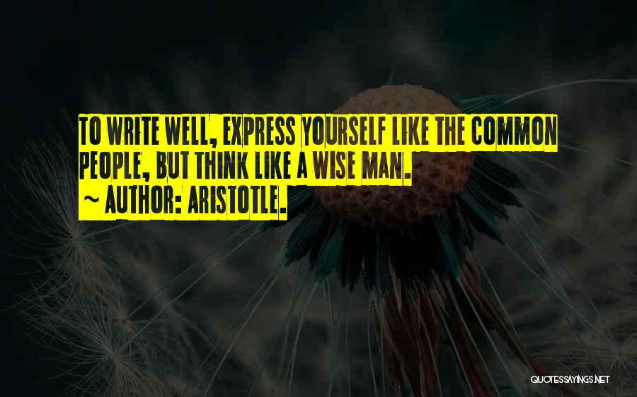 Aristotle On Writing Quotes By Aristotle.