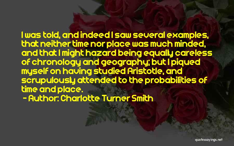 Aristotle On Writing Quotes By Charlotte Turner Smith