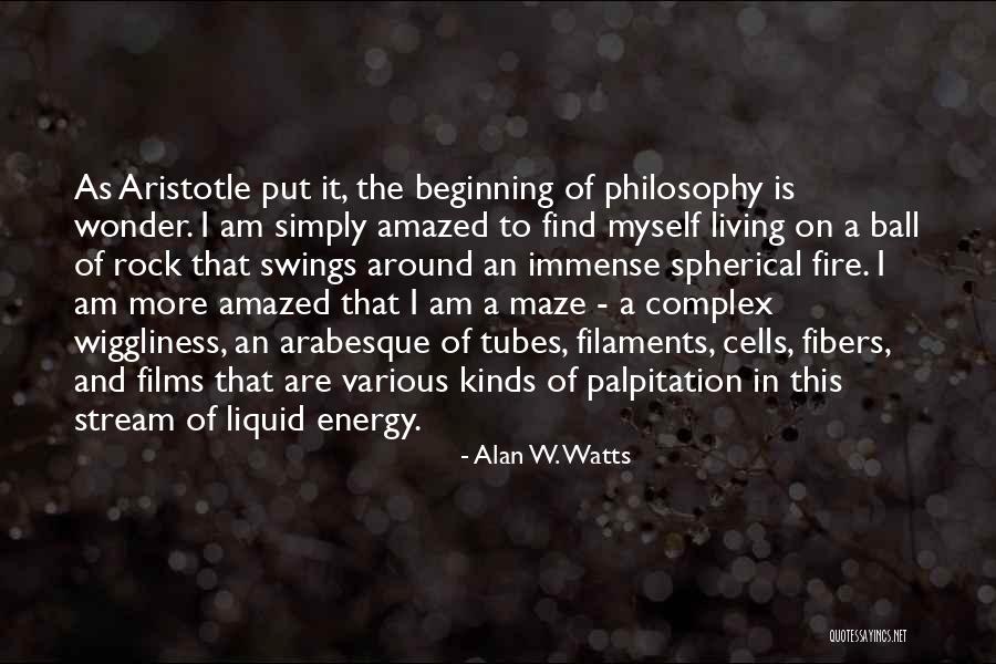 Aristotle Philosophy Quotes By Alan W. Watts Aristotle Philosophy Quotes By Alan W. Watts