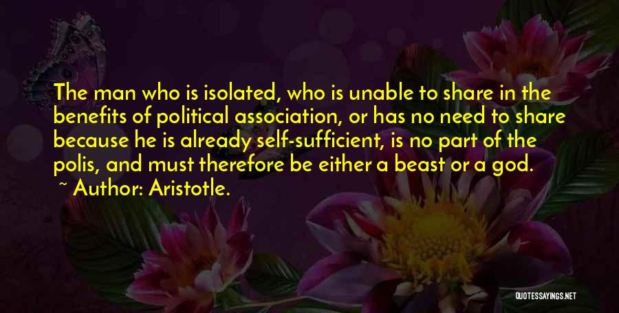 Aristotle Polis Quotes By Aristotle.