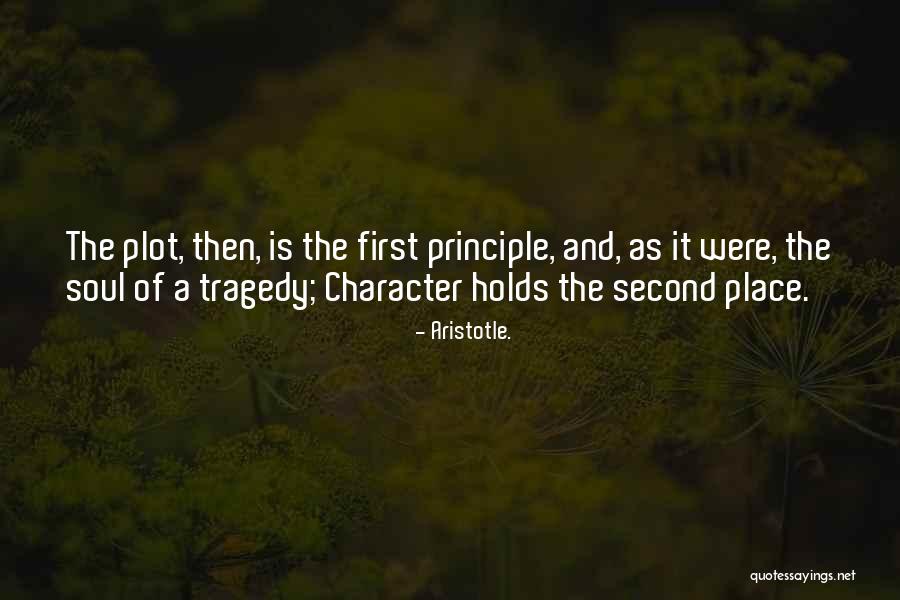 Aristotle Tragedy Quotes By Aristotle.