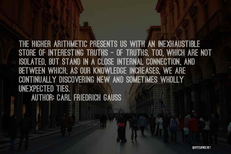 Arithmetic Quotes By Carl Friedrich Gauss