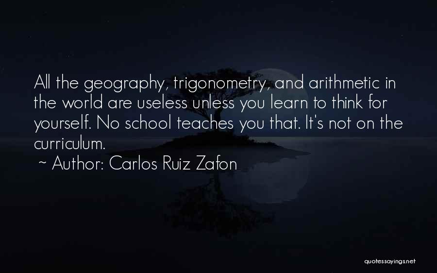 Arithmetic Quotes By Carlos Ruiz Zafon