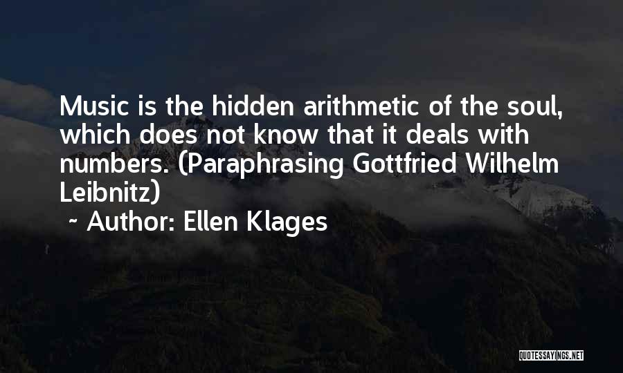 Arithmetic Quotes By Ellen Klages