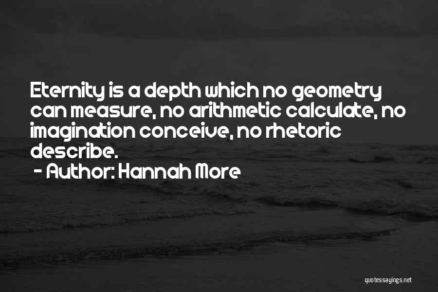 Arithmetic Quotes By Hannah More