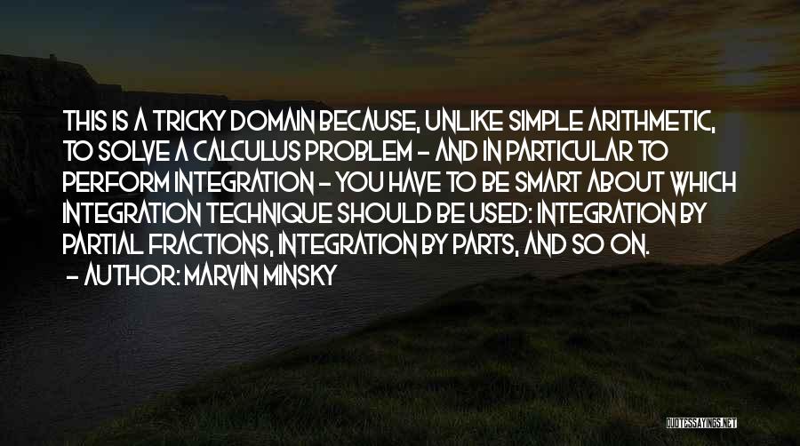 Arithmetic Quotes By Marvin Minsky