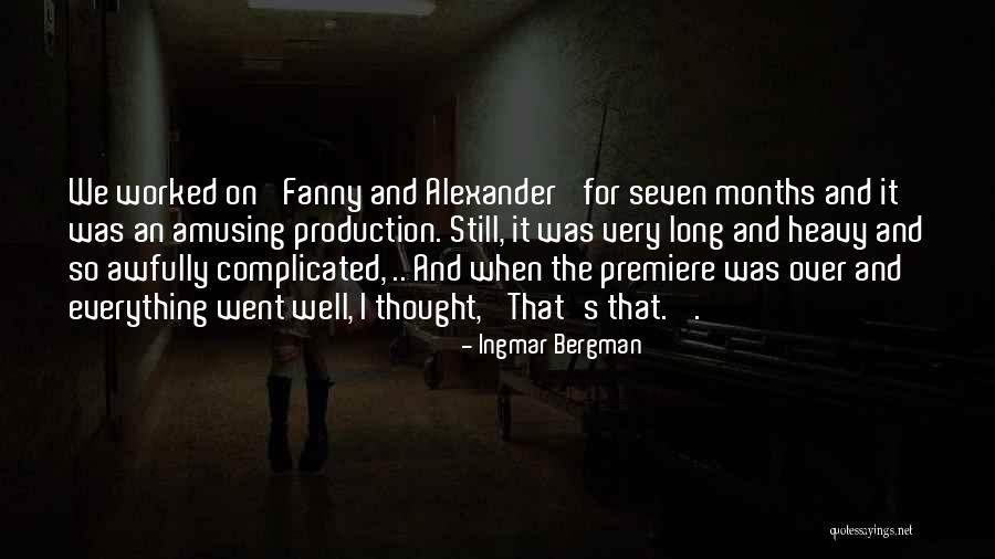 Aritmetik Dizi Quotes By Ingmar Bergman Aritmetik Dizi Quotes By Ingmar Bergman