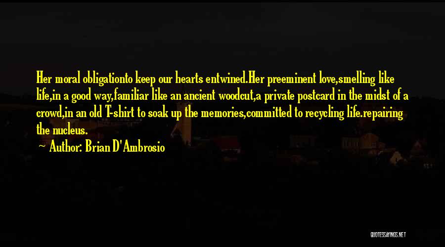 Arizona Love Quotes By Brian D'Ambrosio