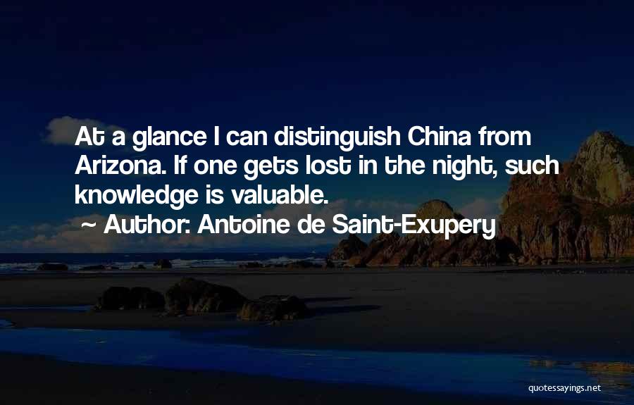 Arizona Quotes By Antoine De Saint-Exupery