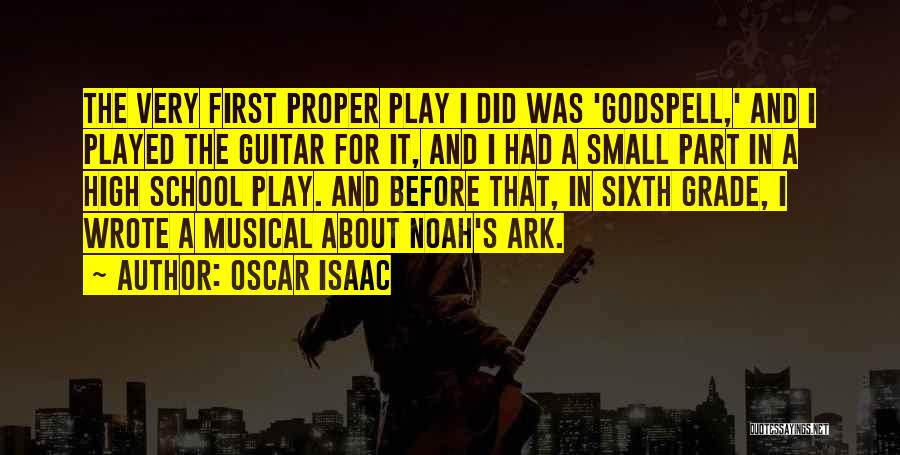 Ark Quotes By Oscar Isaac