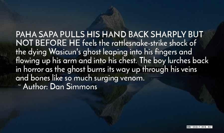 Arm Veins Quotes By Dan Simmons
