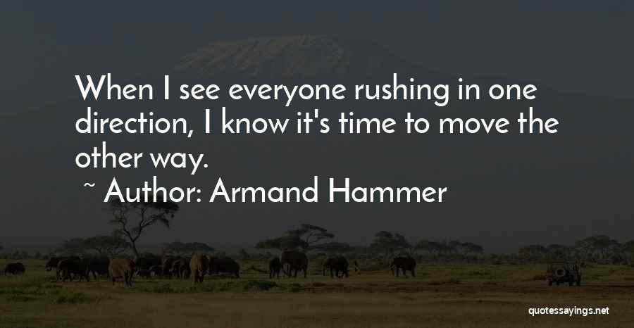 Armand Hammer Quotes 1243976