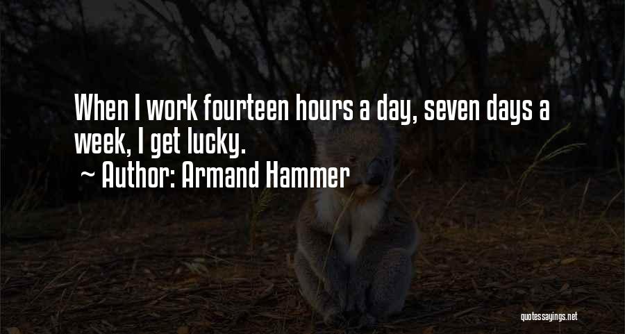 Armand Hammer Quotes 1735114