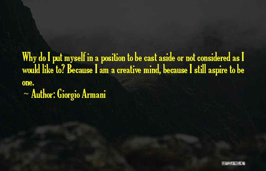 Armani Quotes By Giorgio Armani