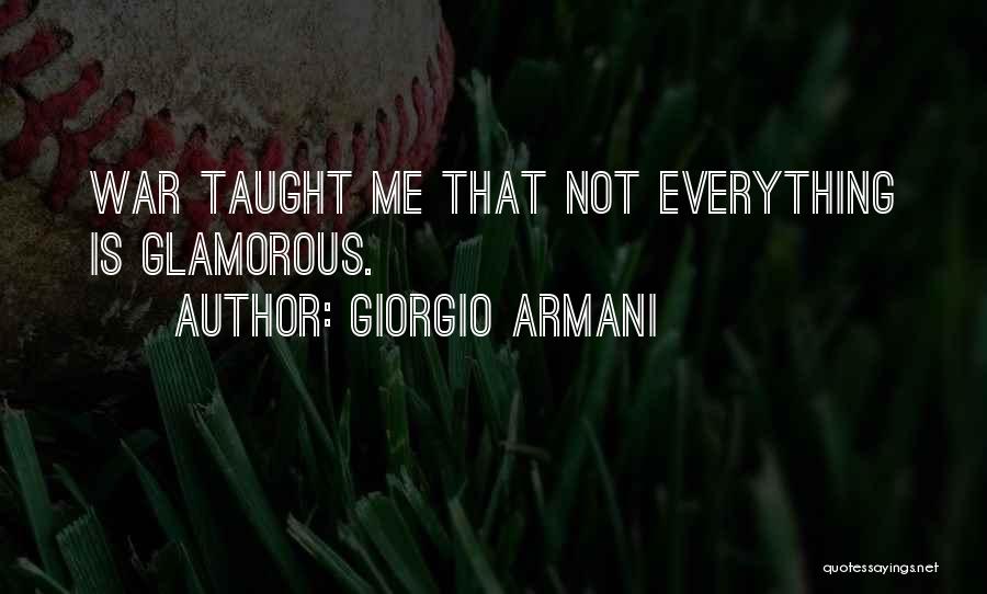 Armani Quotes By Giorgio Armani