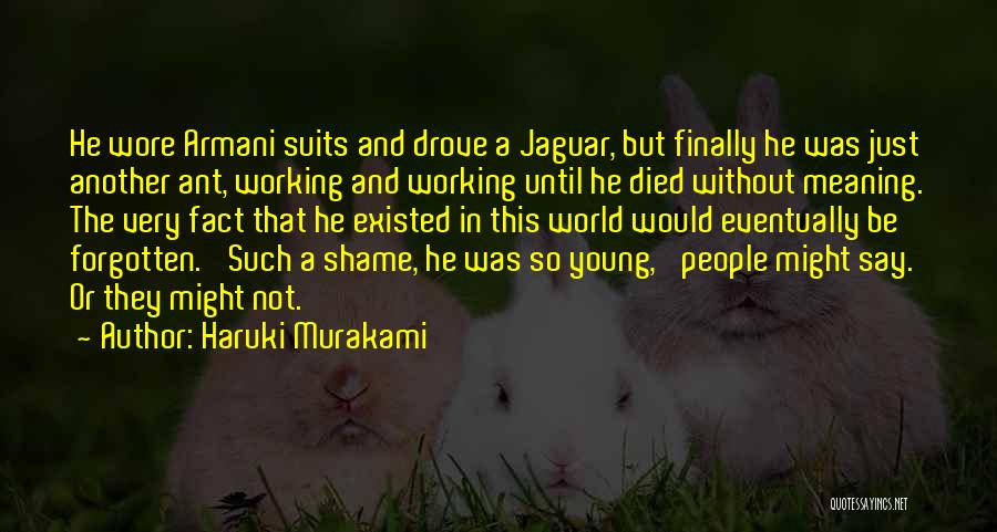 Armani Quotes By Haruki Murakami
