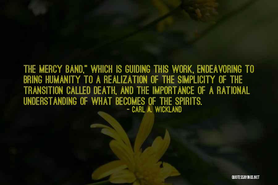 Armans Geheimnis Quotes By Carl A. Wickland Armans Geheimnis Quotes By Carl A. Wickland