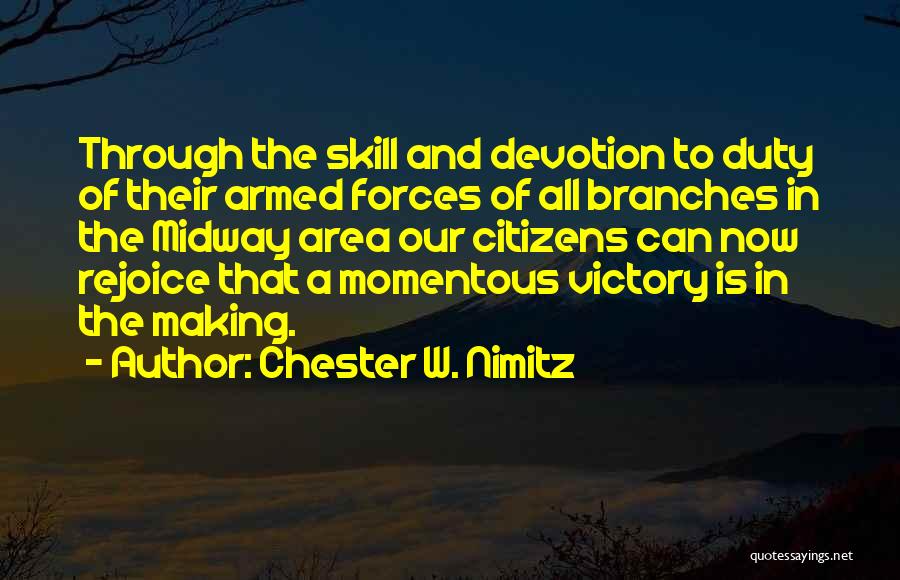 Armed Citizens Quotes By Chester W. Nimitz