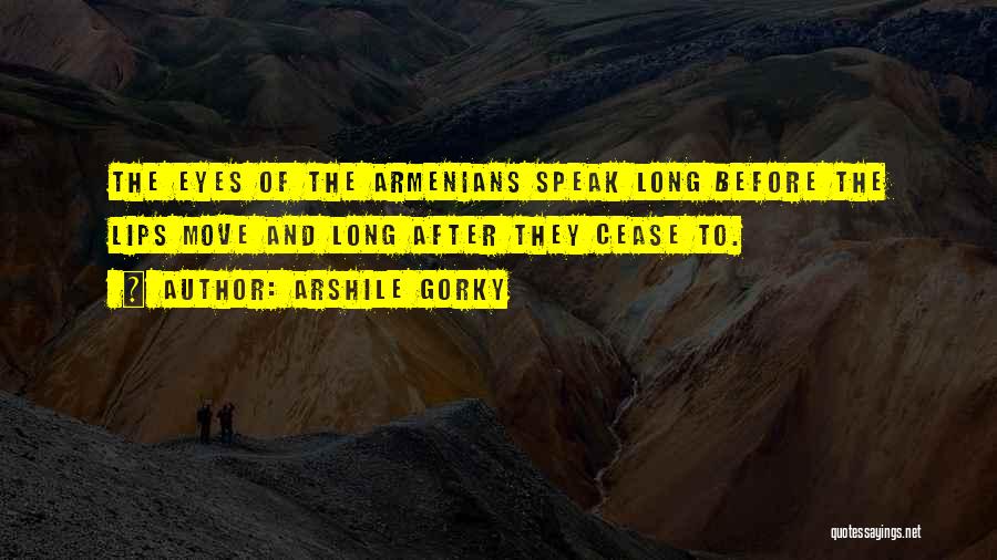 Armenian Quotes By Arshile Gorky