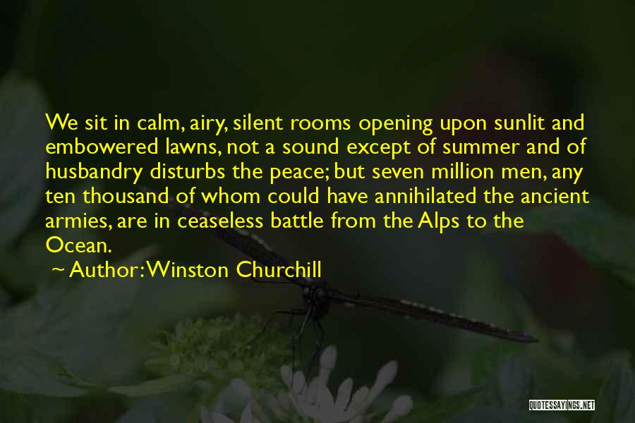 Armies Quotes By Winston Churchill