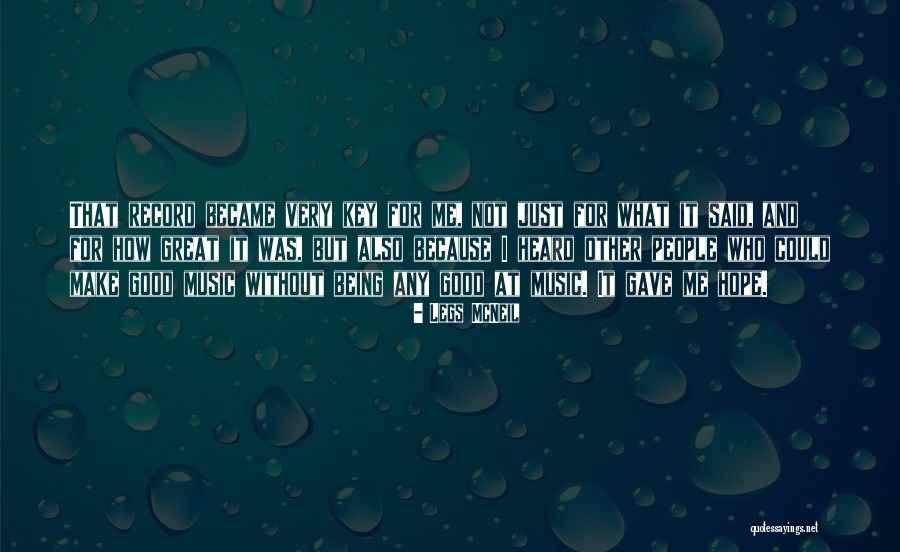 Armineh Gourgian Quotes By Legs McNeil Armineh Gourgian Quotes By Legs McNeil
