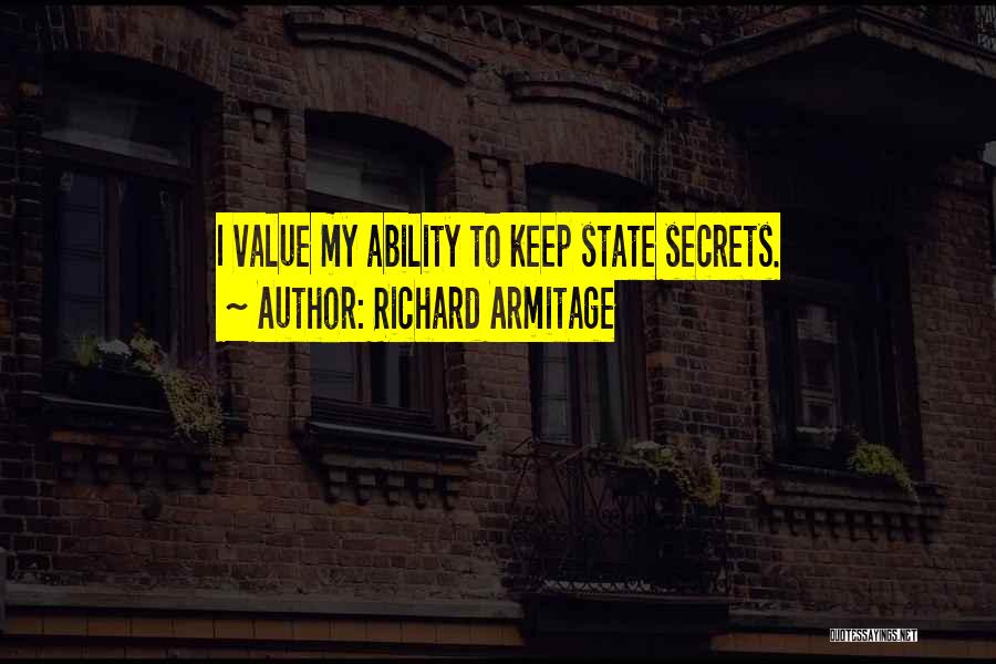 Armitage Quotes By Richard Armitage