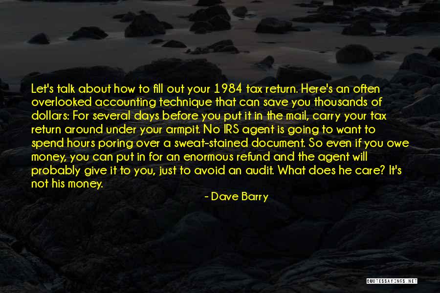 Armpit Quotes By Dave Barry