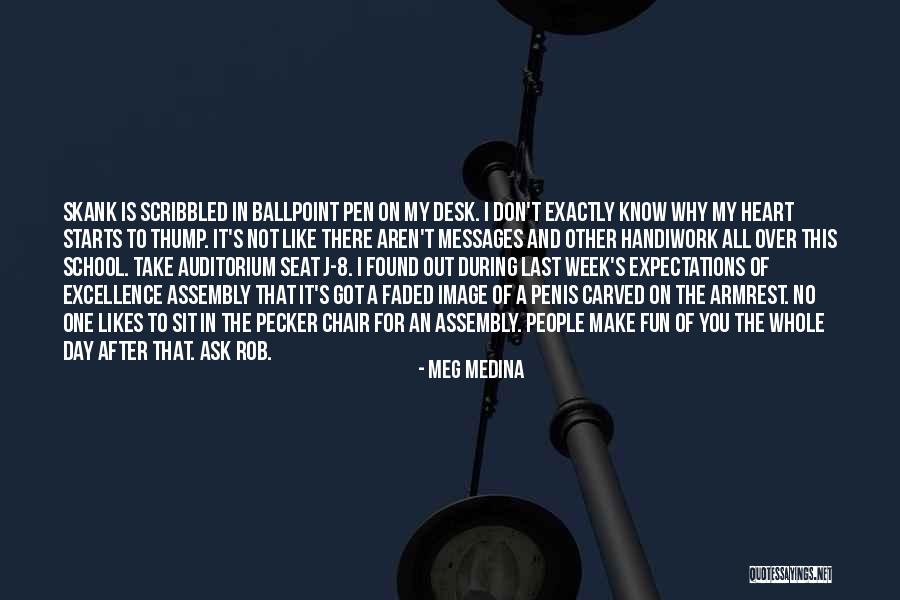 Armrest Chair Quotes By Meg Medina Armrest Chair Quotes By Meg Medina